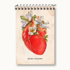 دفتر یادداشت آناتومی قلب (Heart Anatomy)