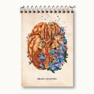 دفتر یادداشت آناتومی مغز (Brain Anatomy)