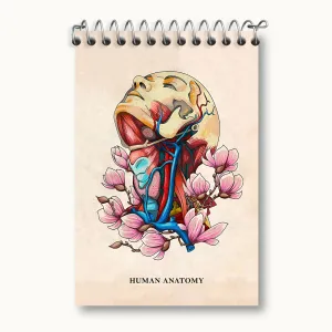 دفتر یادداشت آناتومی انسان (Human Anatomy)