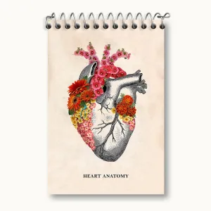 دفتر یادداشت آناتومی قلب (Heart Anatomy)