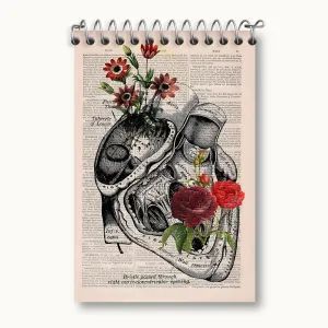 دفتر یادداشت آناتومی قلب (Heart Anatomy)