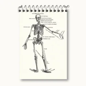 دفتر یادداشت آناتومی انسان (Human Anatomy)