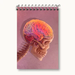 دفتر یادداشت آناتومی مغز (Brain Anatomy)