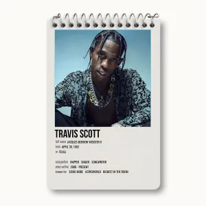دفتر یادداشت تراویس اسکات (Travis Scott)