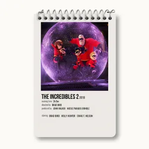 دفتر یادداشت شگفت انگیزان (The Incredibles)