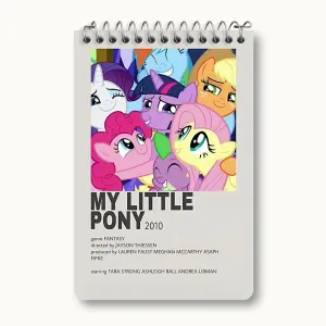 دفتر یادداشت اسب پونی (My Little Pony)