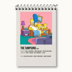 دفتر یادداشت سیمپسون ها (Simpsons)