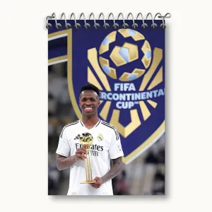 دفتر یادداشت وینیسیوس جونیور (Vinicius Junior)