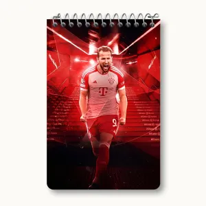 دفتر یادداشت هری کین (Harry Kane)