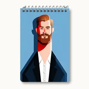 دفتر یادداشت کریس همسورث (Christopher Hemsworth)