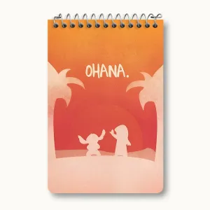 دفتر یادداشت لیلو و استیچ (Lilo & Stitch)