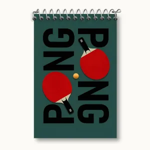 دفتر یادداشت پینگ پنگ (Ping Pong)