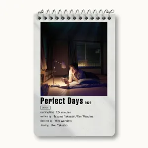 دفتر یادداشت روزهای عالی (Perfect Days)