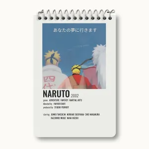 دفتر یادداشت انیمه ناروتو (Naruto)
