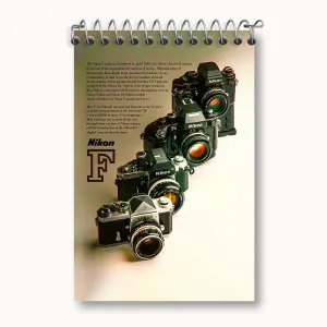 دفتر یادداشت دوربین عکاسی نیکون (Nikon)