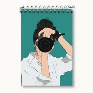 دفتر یادداشت دختر عکاس