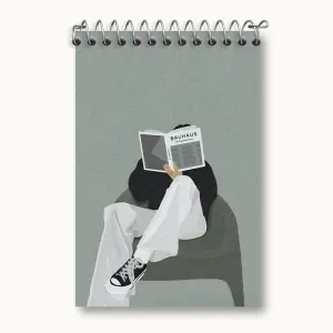 دفتر یادداشت دخترانه مینیمال