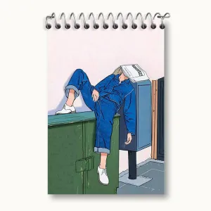 دفتر یادداشت دخترانه مینیمال