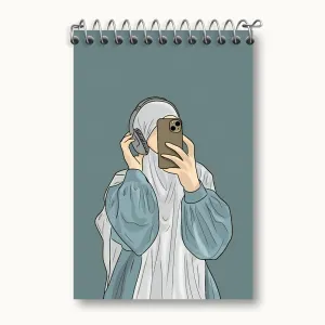 دفتر یادداشت دخترانه مینیمال