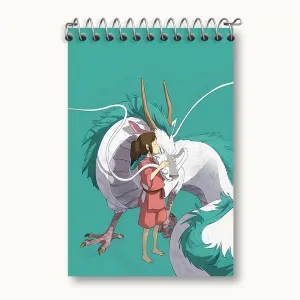 دفتر یادداشت انیمه شهر اشباح (Spirited Away)