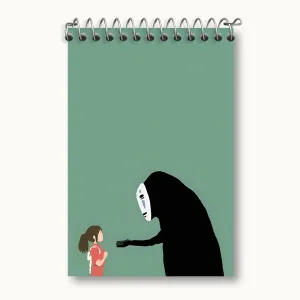 دفتر یادداشت انیمه شهر اشباح (Spirited Away)