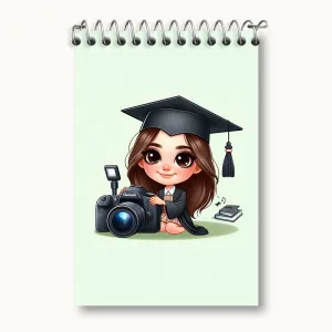 دفتر یادداشت فارغ التحصیل عکاسی