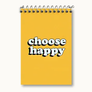 دفتر یادداشت Choose Happy