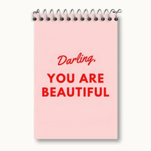 دفتر یادداشت Darling You Are Beautiful
