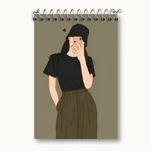 دفتر یادداشت دخترانه