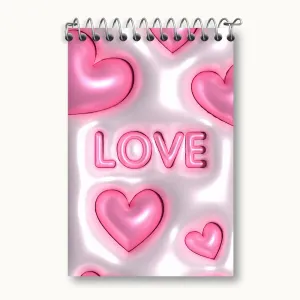 دفتر یادداشت Love