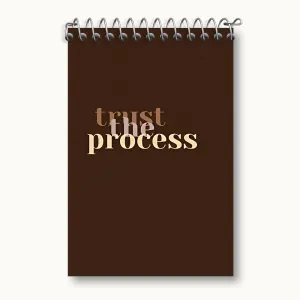 دفتر یادداشت Trust The Process