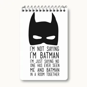 دفتر یادداشت بتمن (Batman)