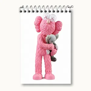 دفتر یادداشت عروسک کاز (kaws)