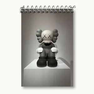دفتر یادداشت عروسک کاز (kaws)