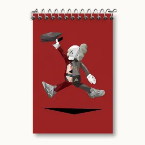 دفتر یادداشت عروسک کاز (kaws)