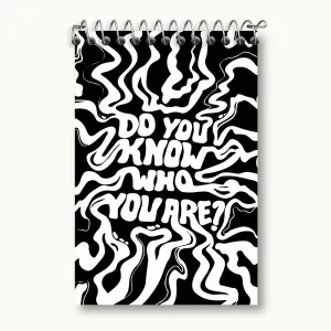 دفتر یادداشت Do You Know Who You Are?