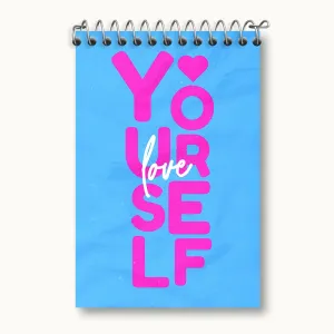 دفتر یادداشت Love Your Self