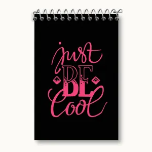 دفتر یادداشت Just Be Cool