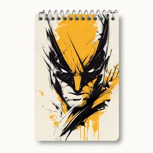 دفتر یادداشت ولورین مارول (Marvel)