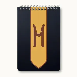 دفتر یادداشت هافلپاف هری پاتر