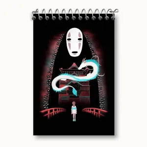 دفتر یادداشت انیمه شهر اشباح (Spirited Away)