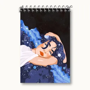 دفتر یادداشت دخترانه ی کهکشانی