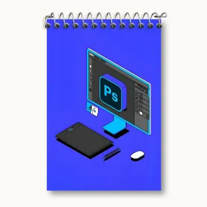 دفتر یادداشت گرافیک دیزاینر