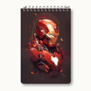 دفتر یادداشت مرد آهنی مارول (Marvel)