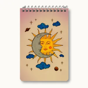 دفتر یادداشت ماه و خورشید