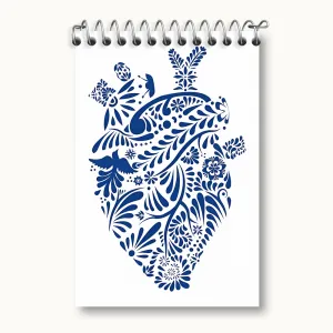 دفتر یادداشت قلب مینیمال