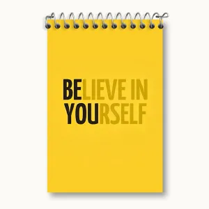 دفتر یادداشت Believe In Yourself