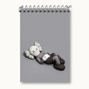 دفتر یادداشت عروسک کاز (kaws)
