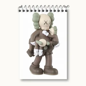 دفتر یادداشت عروسک کاز (kaws)