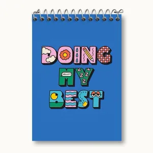 دفتر یادداشت Doing My Best